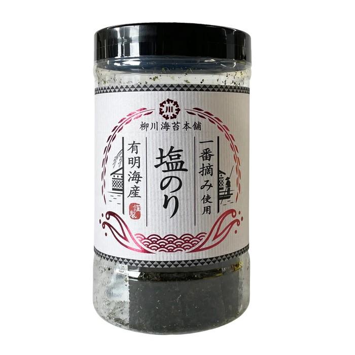 柳川海苔本舗 有明海産 一番摘み使用 塩のり 1本10切40枚入箱無し