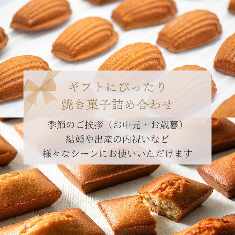 ギフト 焼き菓子詰め合わせ 発酵バターのマドレーヌ・フィナンシェ 10