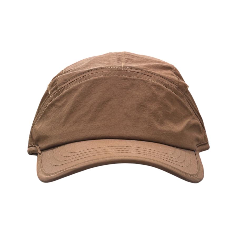 キャンパーキャップ ブラウン 茶色 帽子 アウトドアキャップ 調整 | 