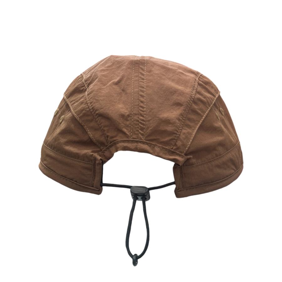 キャンパーキャップ ブラウン 茶色 帽子 アウトドアキャップ 調整 |  | 02