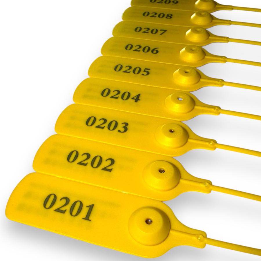 すり替え防止タグ イエロー 9個 シリアル番号付き プロテクションタグ すり替え防止 防犯タグ 返品不可 オークション フリマ 詐欺対策 |  | 03