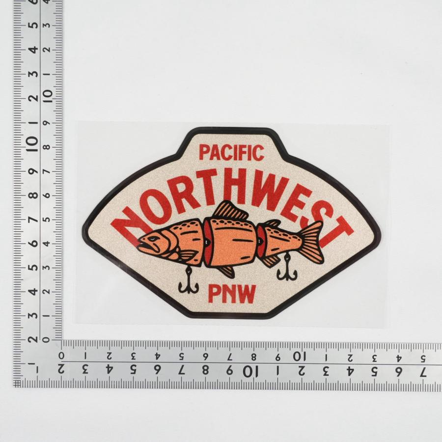 PACIFIC NORTHWEST ステッカー【PNW・ルアー魚・防水反射】 : CP Select - 通販 - Yahoo!ショッピング