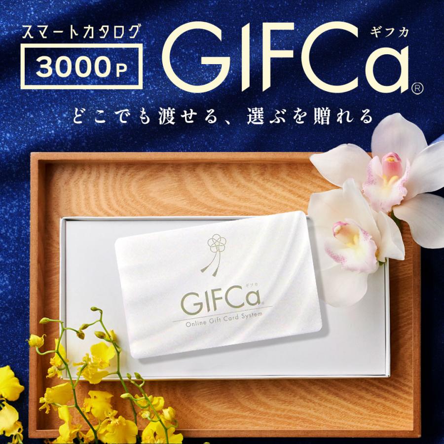 GIFCa（ギフカ） ギフトカード ( 3000ポイント ) カタログギフト