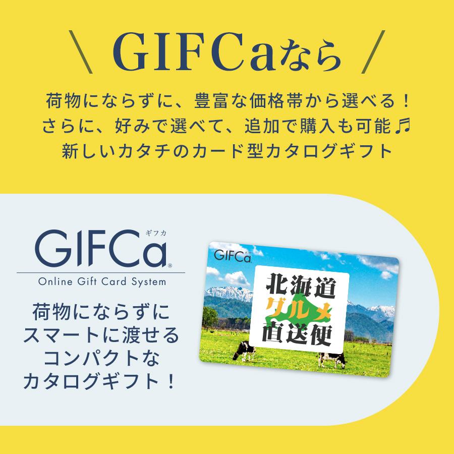 GIFCa（ギフカ） ギフトカード 北海道物産カタログ ( 25000ポイント