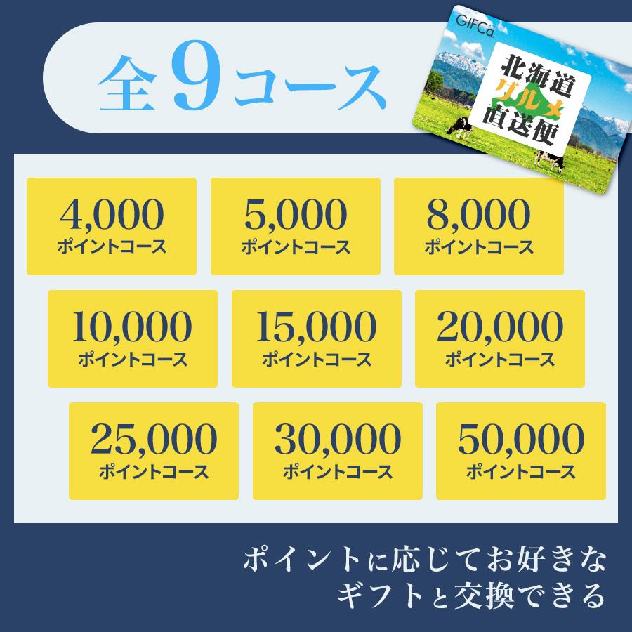 ギフトカード 北海道物産カタログ ( 50000ポイント ) 北海道ギフカ カタログギフト グルメ 産直便 ギフトカタログ 海鮮 肉 野菜 熨斗 包装 のし_6