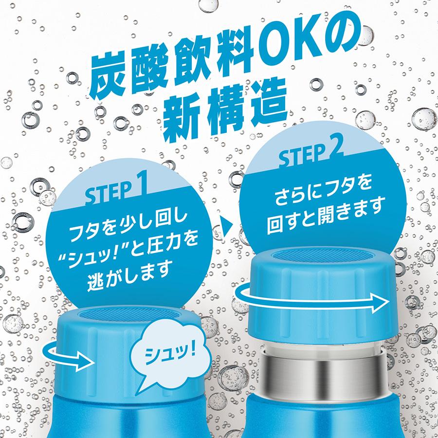THERMOS（サーモス） 保冷炭酸飲料ボトル 500ml [THERMOS サーモス FJK
