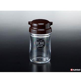 【おまとめ割】【メーカー直送品】100個セット　2口しょう油差し　ブラック　醤油差し　しょうゆ差し　nakayak369-2AR【c】