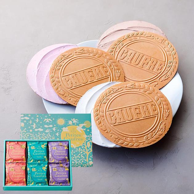 上野風月堂 プティゴーフル 2枚入り×12袋 FPGN-12P FPGN12P 【_