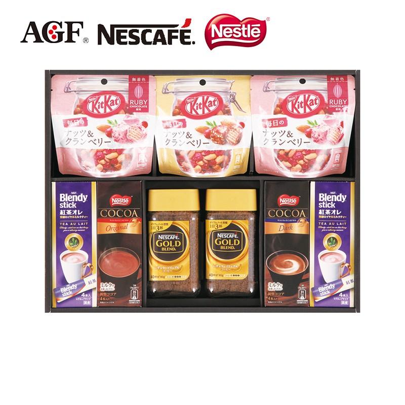 ギフト プレゼント ネスカフェ ブレンディ バラエティギフト コーヒー ココア 紅茶 飲料 詰め合わせ 贈り物 お礼 送料無料 高級 父の日 21 ギフト百花 通販 Paypayモール