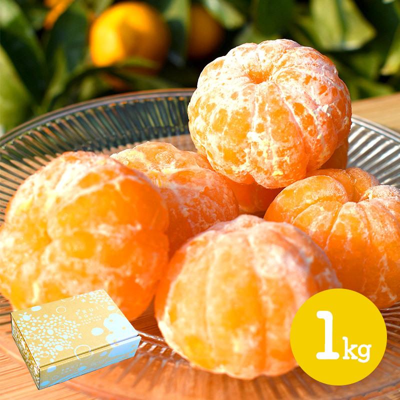 Web限定 お中元 22 フルーツ 愛媛県産 皮むき冷凍みかん 1kg 業務用 果物 くだもの 冷凍むきみかん みかん ミカン 蜜柑 冷凍 お取り寄せ 食品 送料無料 Nenp006