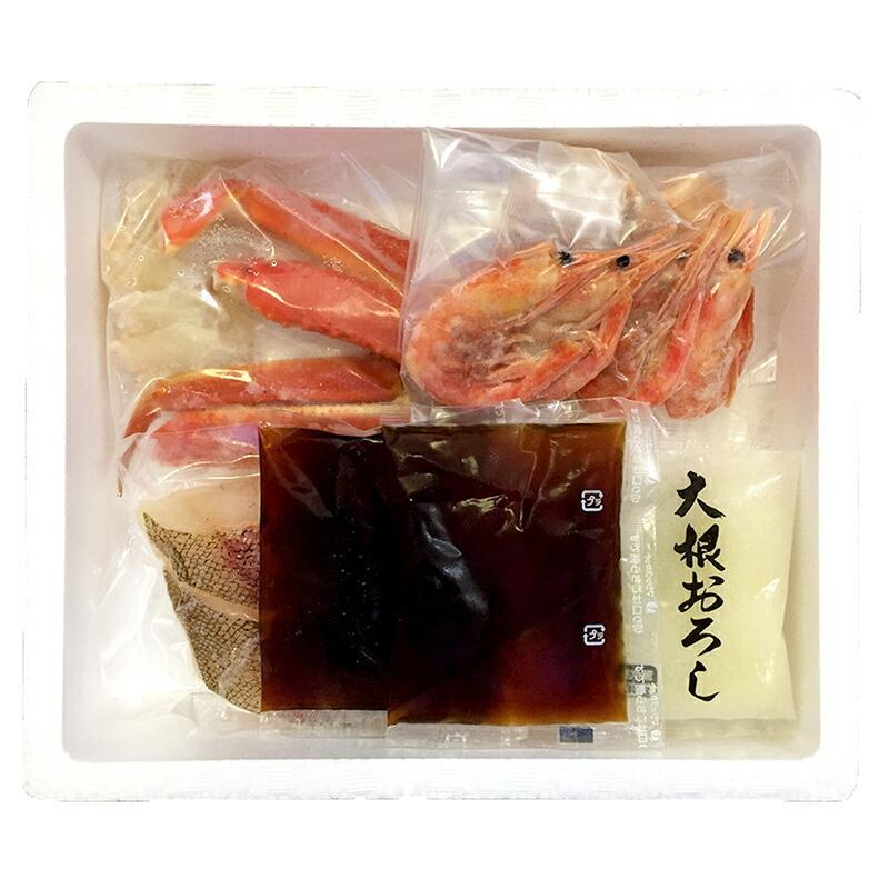 22 海鮮 北海道 北海雪見鍋 ゆでずわいがにカット100g ボイル海老4尾 帆立 たこ入つみれ 助宗鱈切身 お取り寄せ プレゼント ギフト 送料無料 Sk1976 ギフト百花 通販 Paypayモール