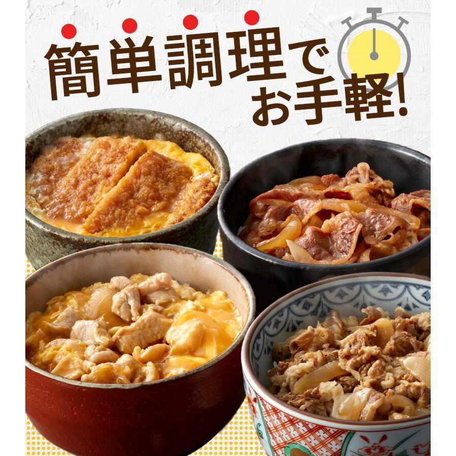なか卯　丼　どんぶり　3つセット なか卯 親子丼 ＆ カツ丼の具 セット 9食＆2食入×3 惣菜 丼 おかず