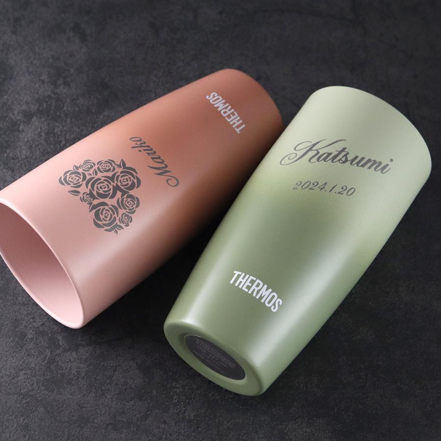 【名入れ ビール 】デュベル＆サーモスセット タンブラー 真空断熱 マグカップ 名入れ 名前入り オリジナル ギフト 彫刻 プレゼント 成人祝い 誕生日 |  | 03