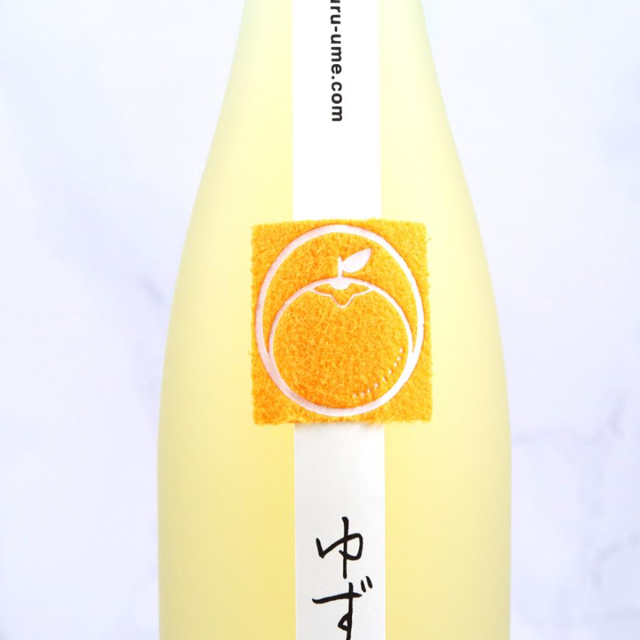 名入れ 木箱 鶴梅 柚子酒 720ml 平和酒造  酒  お酒 名前入り ギフト 誕生祝い 結婚祝い 還暦祝い | 鶴梅 | 02