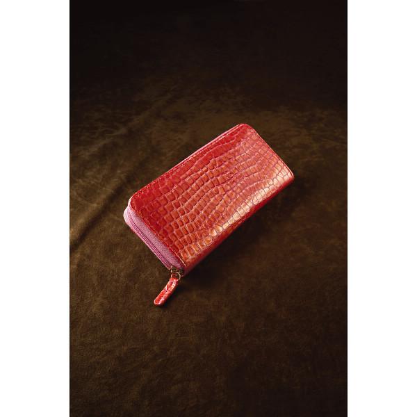 マデーラ ラウンドファスナー長財布 ピンク S-MDL183032PK 21-8040-017