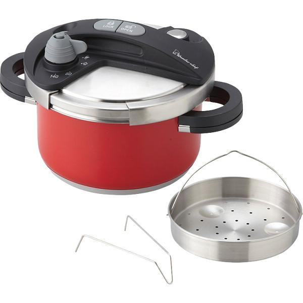 未使用品】ワンダーシェフ オースプラス 圧力鍋 両手鍋 3.5L 【公式通販】