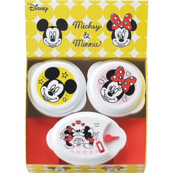 ミッキー＆ミニー レンジ容器3点セット MM-107 : ギフトマン Yahoo!店