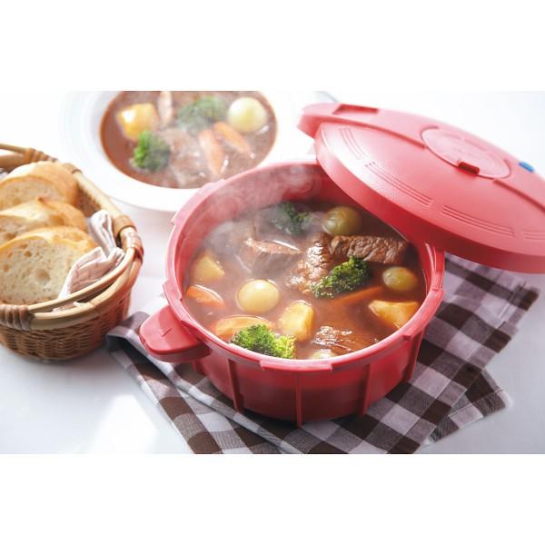 MEYER（マイヤー） 電子レンジ圧力鍋 イタリアンレッド MPC-2.3IR 送料