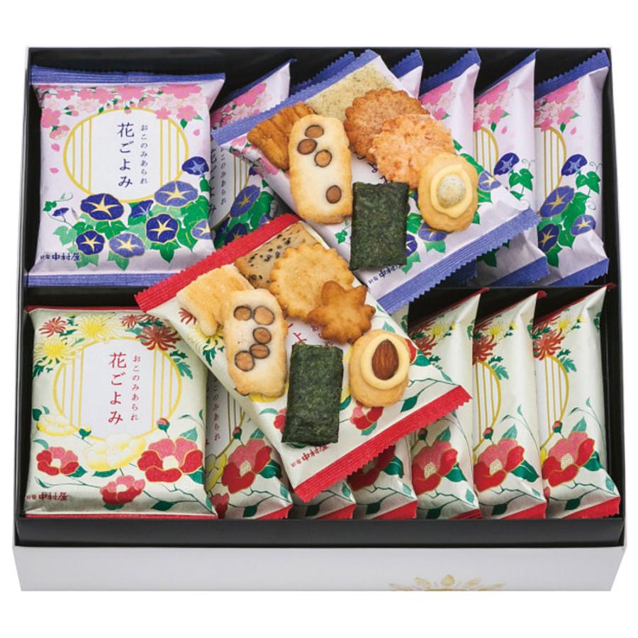 新宿中村屋 花ごよみ（16袋） あられ 和菓子 (Q) ギフト 御祝 内祝