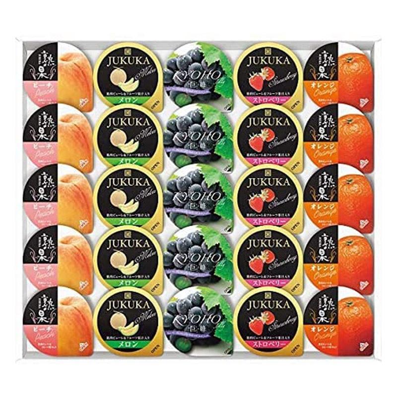 3種国産ゼリーギフト 20個入【５箱】 金澤兼六製菓 ゼリー ギフト 熟果プレミアムゼリー JP-30R メーカー
