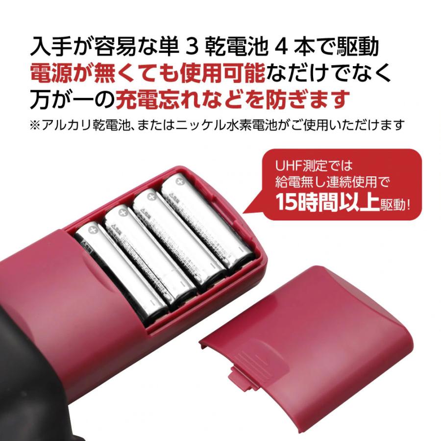 DXアンテナ レベルチェッカー LC60WS 地デジ・BS・CS・LTE測定 2K 4K