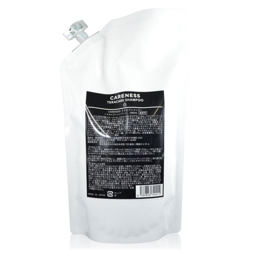 CARENESS テラケアシャンプー1000mlトリートメント1000g CARENESS（ケアネス） テラケア シャンプー 1000mL 詰替え用 レフィル