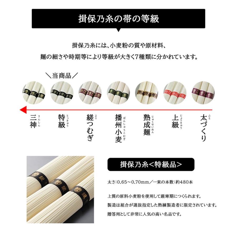 揖保乃糸 黒帯 50g×12束×10箱 揖保乃糸 素麺 そうめん ギフト 手延素麺 黒帯 特級品 新物 大容量 50g