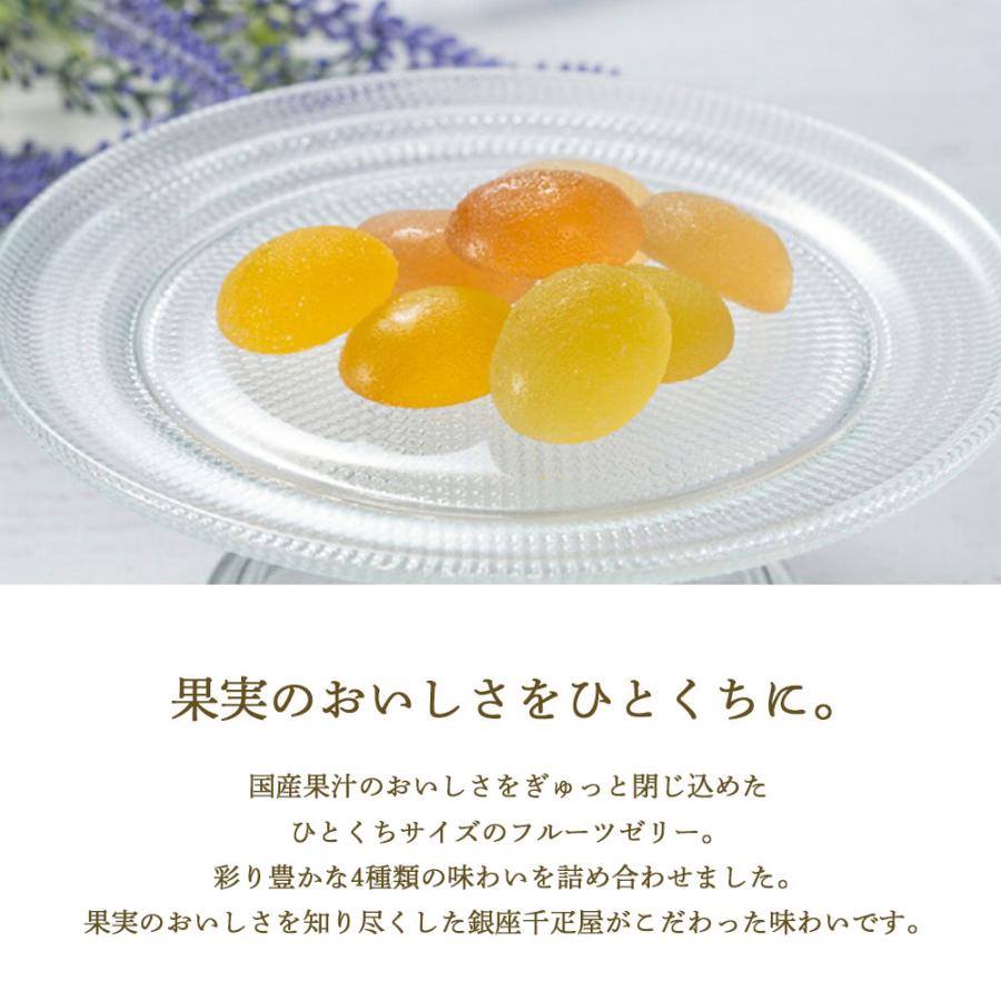 銀座千疋屋 銀座ひとくちフルーツゼリー 24個入り PGS-511 メーカー