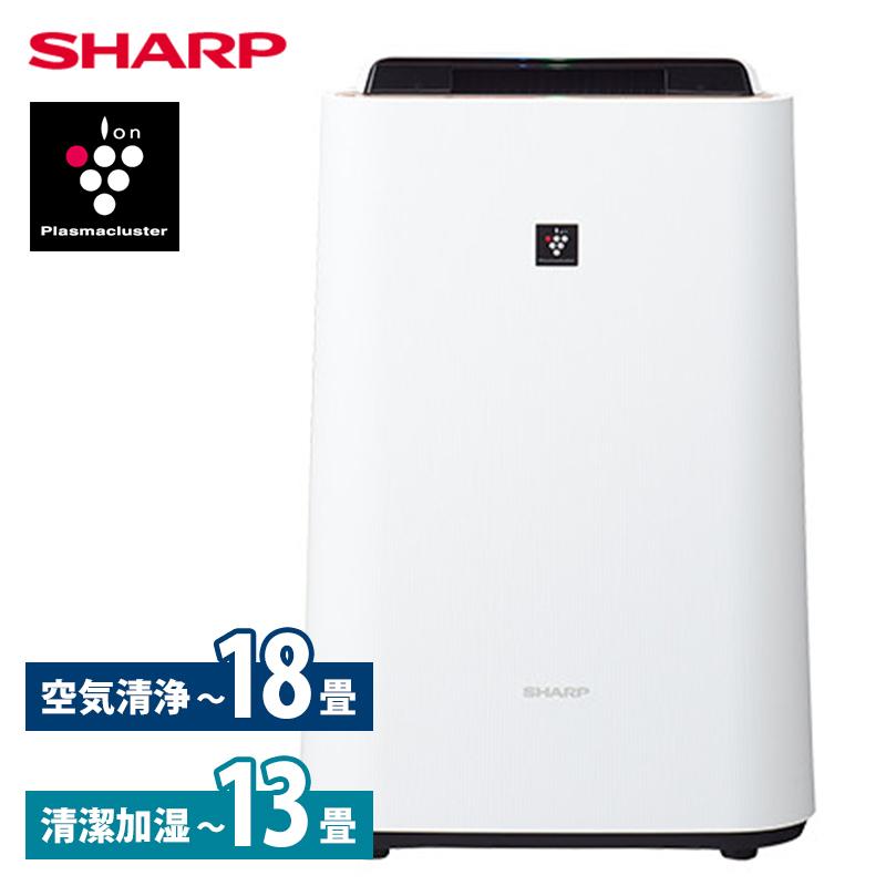 加湿 空気清浄機 シャープ プラズマクラスター KC-40TH5-W ホワイト系