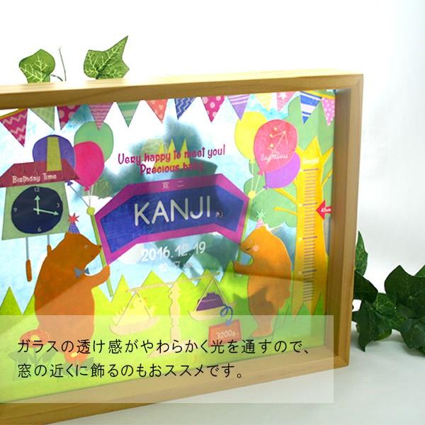 出産祝い 名入れ 出産記念 誕生日 身長 体重 イラスト画 ベビーバース メモリアルフレーム くま メルヘン木製フレーム Gp Baby 01 名入れ プレゼントのgiftmoreplus 通販 Yahoo ショッピング