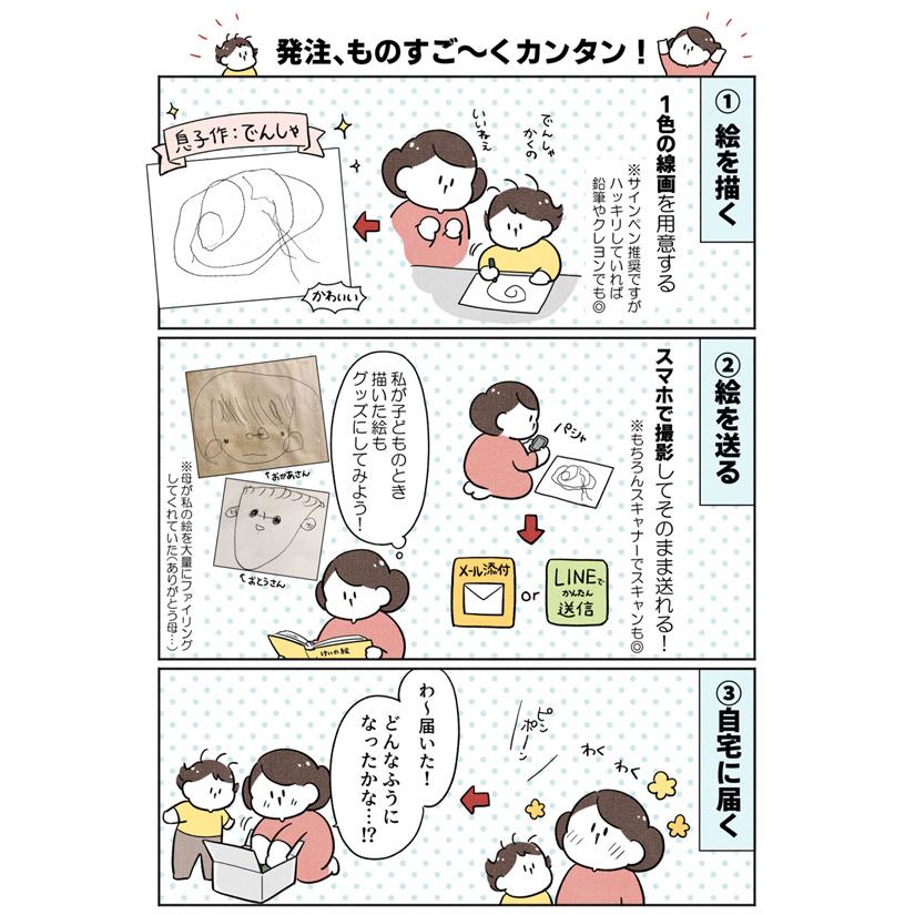 ハンカチ ハンカチタオル 似顔絵 子供の絵 刺繍 イラスト プレゼント ギフト Gp Pc Towel08 Jb 名入れ プレゼントのgiftmoreplus 通販 Yahoo ショッピング