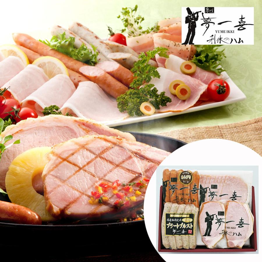 大阪 夢一喜フーズ工房 ハム ウインナー詰合せ D ギフトの村 通販 Yahoo ショッピング