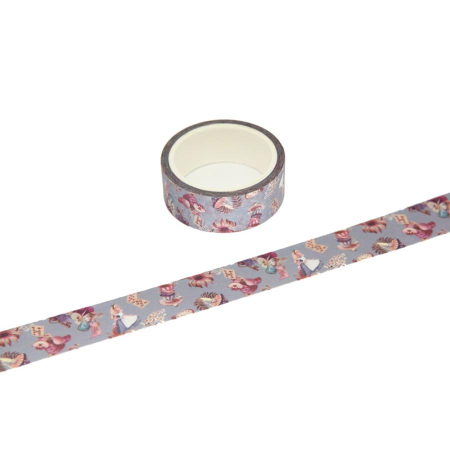 ダイゴー N1546 おとなのディズニー雑貨 不思議の国のアリス マスキングテープ15mm ピレアグラウカ N1546 ギフトの村 通販 Yahoo ショッピング