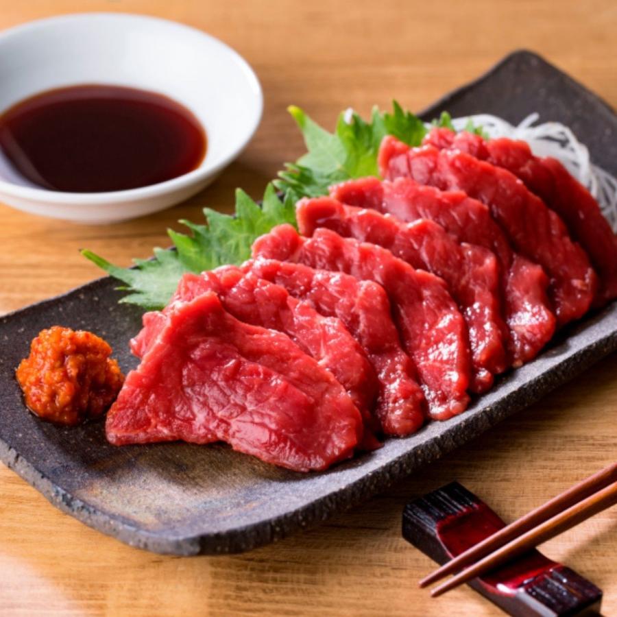 会津銘産」国産馬刺しセット (承り期間：8月1日まで) メーカー直送品