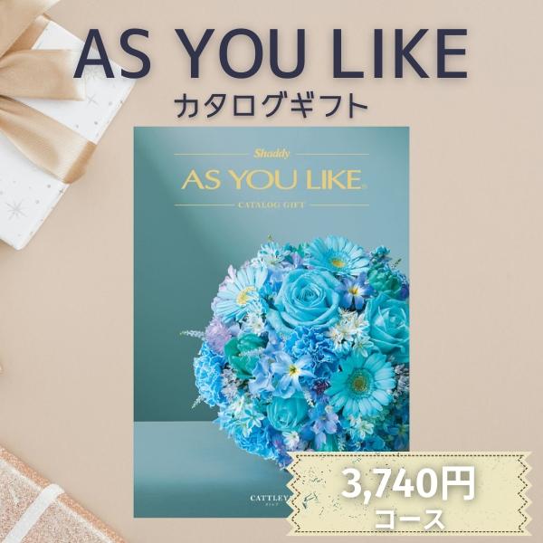 シャディ カタログギフト ポイント5倍 アズユーライク AS YOU LIKE