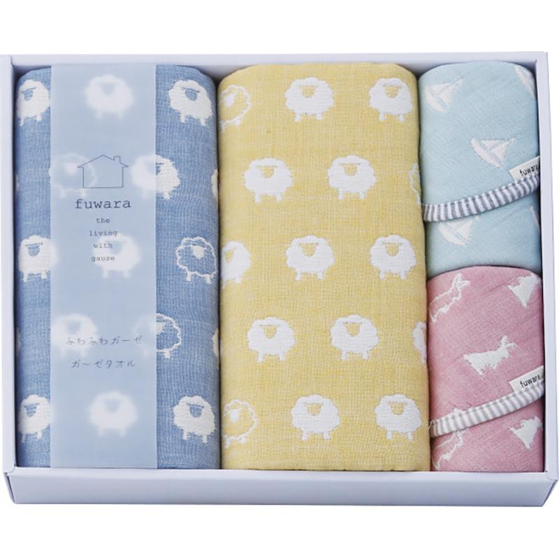 fuwara ガーゼハンカチ クリスマスfuwara クリスマス ギフト ハンカチ