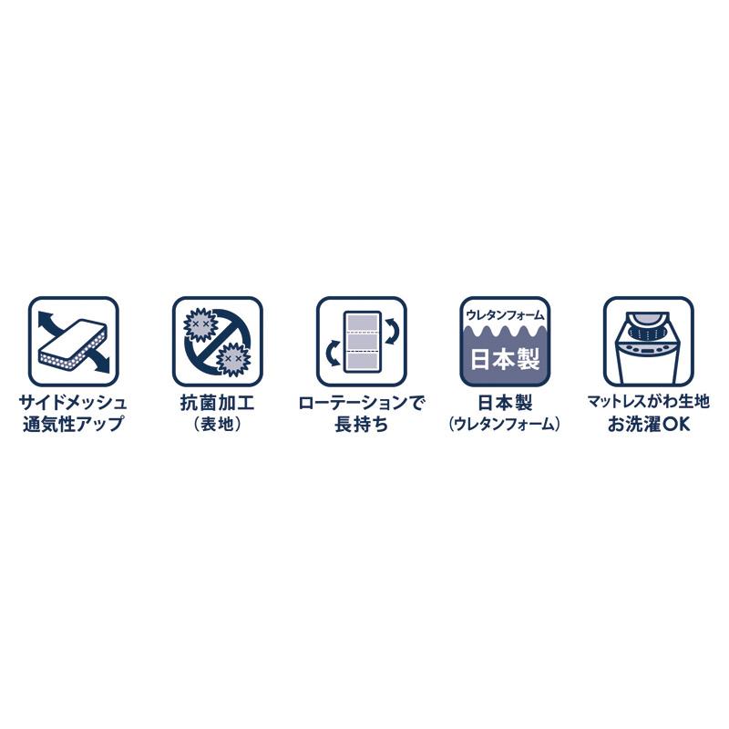 父の日 プレゼント お中元 御中元 ギフト 2026 送料無料 マットレス nishikawa 点で支えるマットレス_4