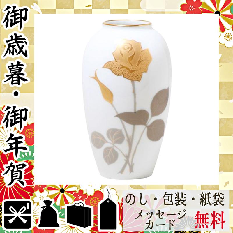 保障できる 21 花瓶 御年賀 御歳暮 お年賀 お歳暮 メッセージカード 花 ギフト 22 21 お年賀 お歳暮 22 15cm花生 金蝕バラ 大倉陶園 花瓶 花瓶 花台