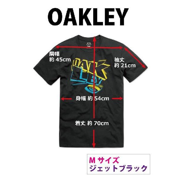 OAKLEY オークリー 452848ovt-01k オークリーロゴＴシャツ ジェットブラック Mサイズ メンズ｜gifttime｜02