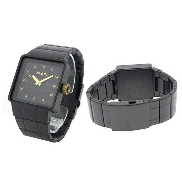 NIXON ニクソン a0131041 Quatro クアトロ マットブラック/ゴールド A013-1041 腕時計  メンズ｜gifttime｜03