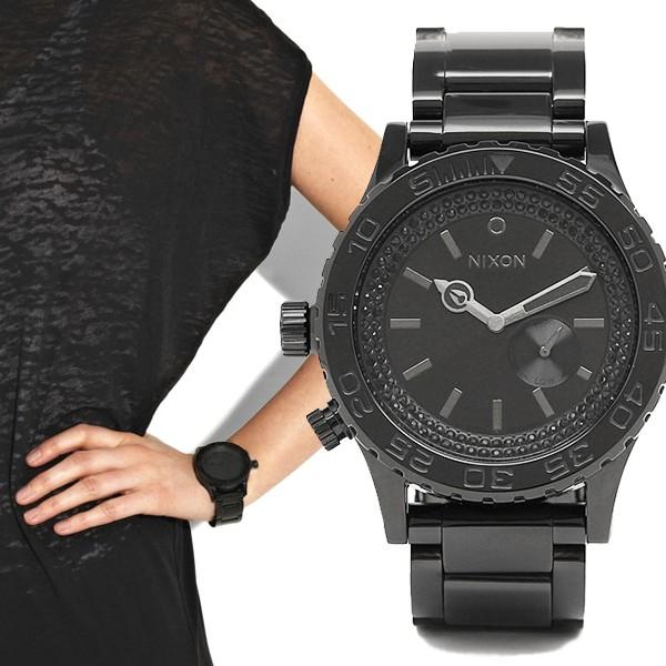 Nixon ニクソン THE 42-20 TIDE ブラック クリスタル タイド Black Crystal A0351150 メンズ レディース ユニセックス 時計｜gifttime