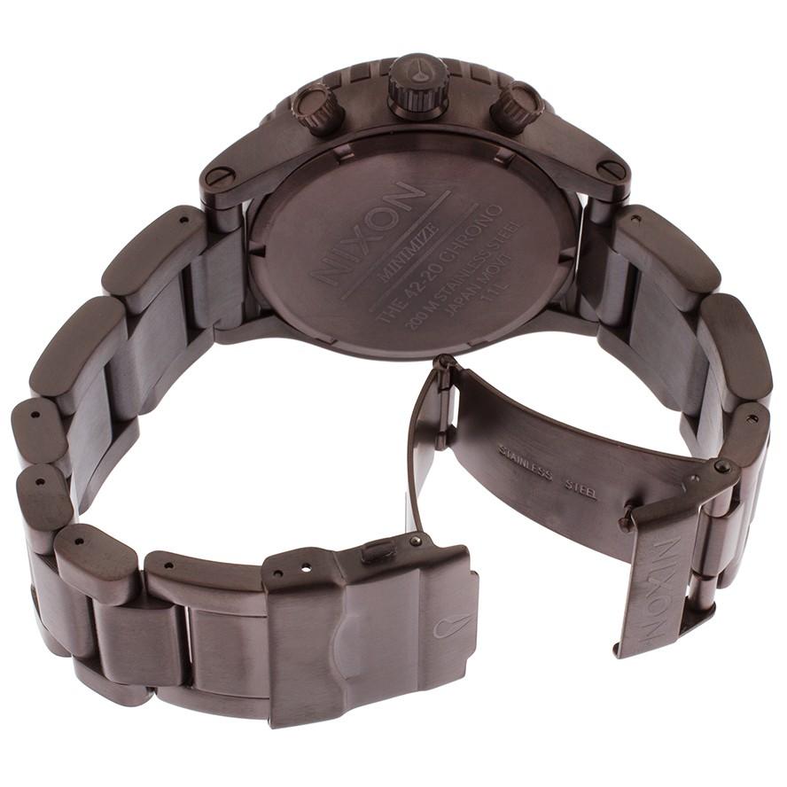 NIXON ニクソン THE 42-20 Tiger Eye Bronze A0371073 タイガーアイ