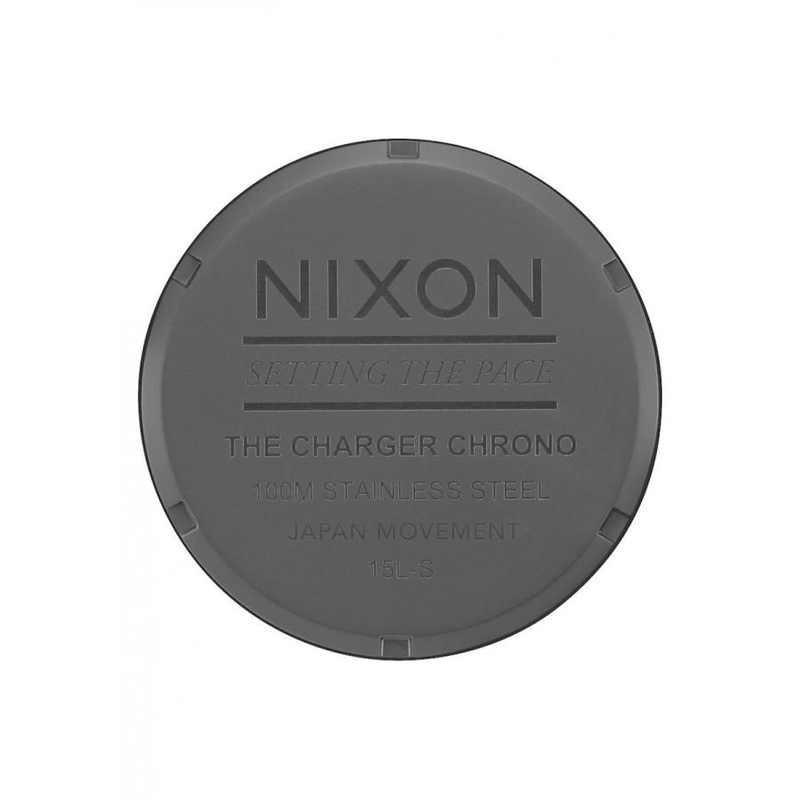 NIXON ニクソン CHARGER CHRONO チャージャー クロノ ガンメタル