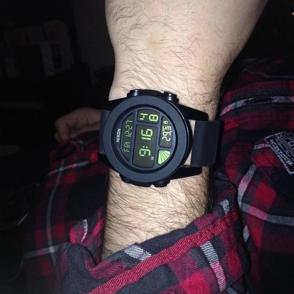 NIXON ニクソン THE UNIT BLACK ユニット メンズ デジタル 腕時計