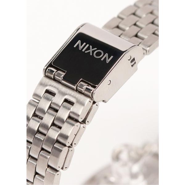 NIXON/ニクソン a399000 The Small Time Teller A399-000 ニクソン スモールテラー シルバー・ブラック アナログ レディース 腕時計｜gifttime｜04