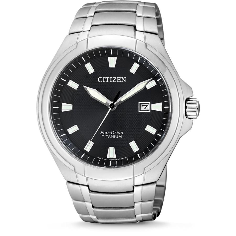 CITIZEN 生産中止 エコドライブ Eco-Drive Titanium ブラック bm7430-89e シチズン 海外モデル 腕時計