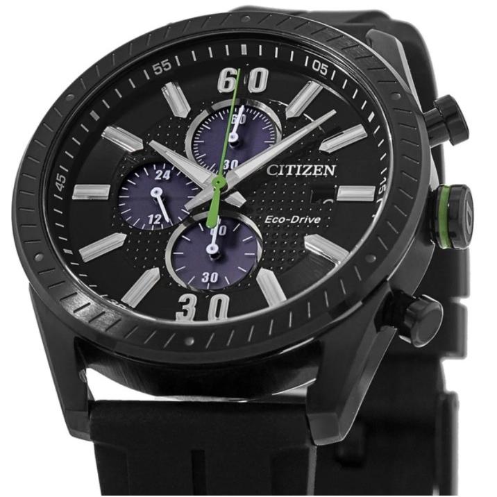 CITIZEN エコドライブ シチズン スポーティ ブラック ラバー ca0665