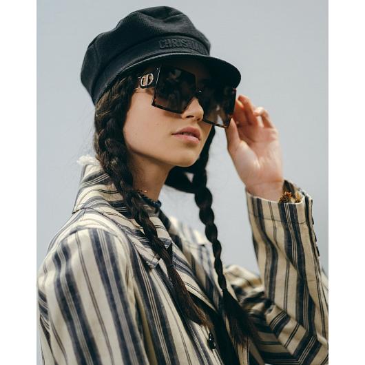 DIOR 30 MONTAIGNE EPZ 1I スクエア オーバーサイズ バタフライ 