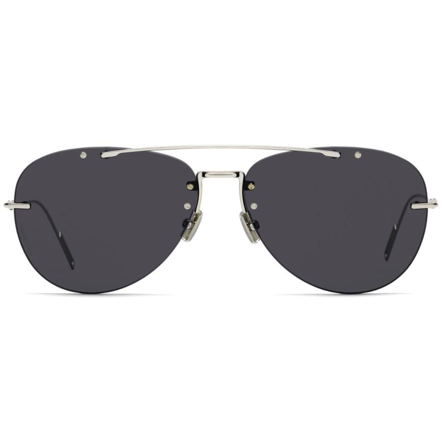 ディオールオム サングラス ブラック ティアドロップ アビエーター