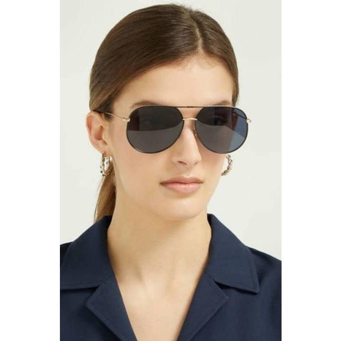 ☆ディオール DIOR BY DIOR DDB SQ DIORBYDIOR ネイビー サングラス 